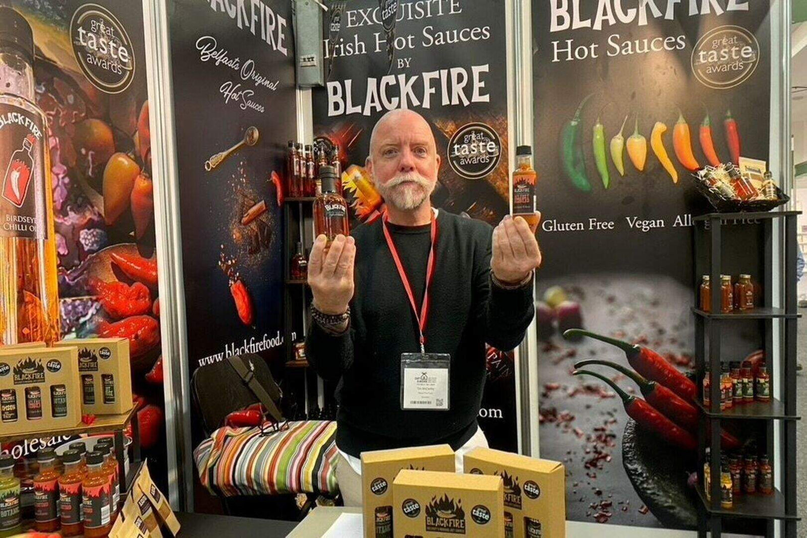 BlackFire Food Launches Bold New Hot Honey Creation